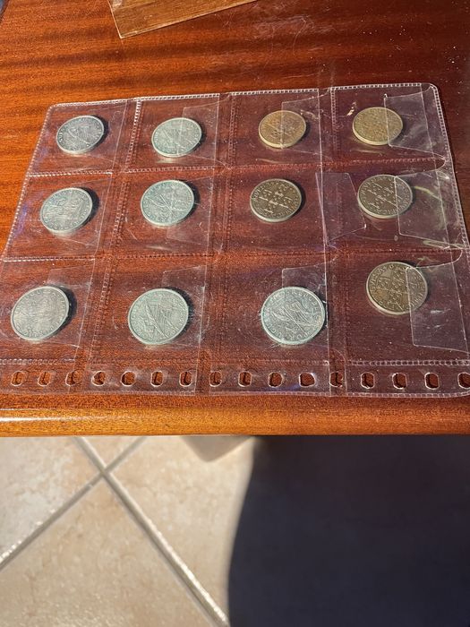 Varias moedas antigas