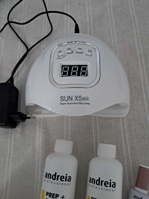 Kit de unhas de gel Andreia com maquina