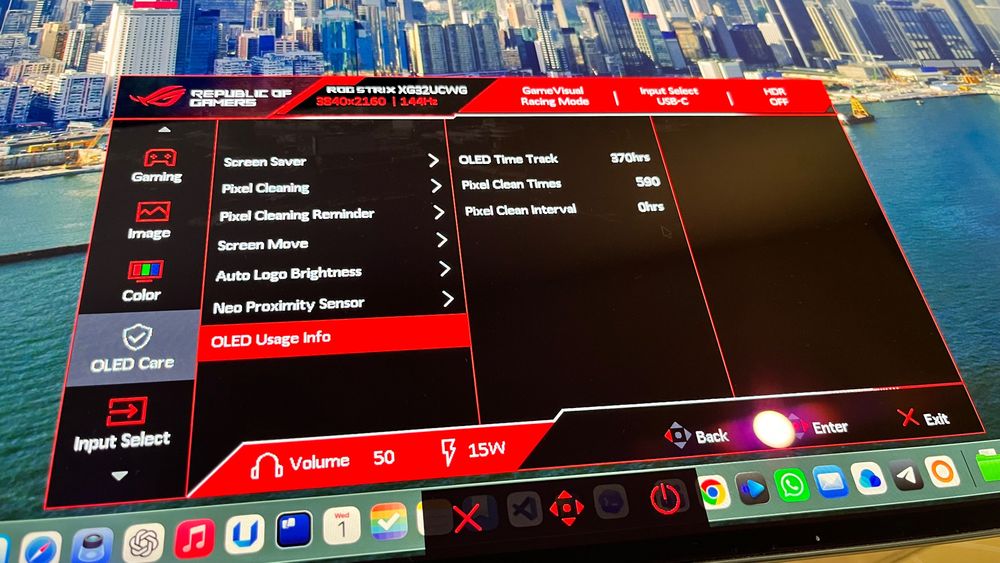 ROG Strix OLED XG32UCWG 4K 165 Hz TrueBlack