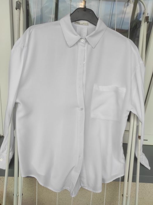 Biała koszula/bluzka Pull&Bear M