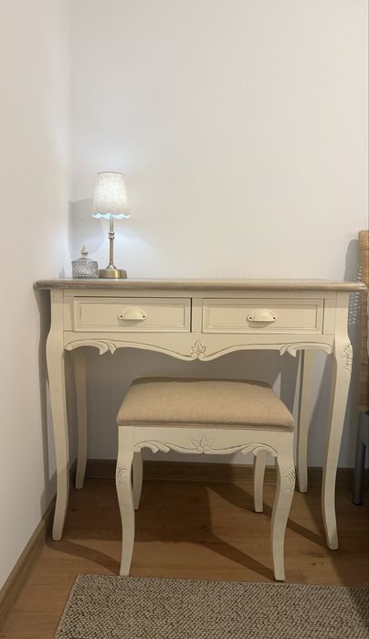 Toaletka retro zestaw