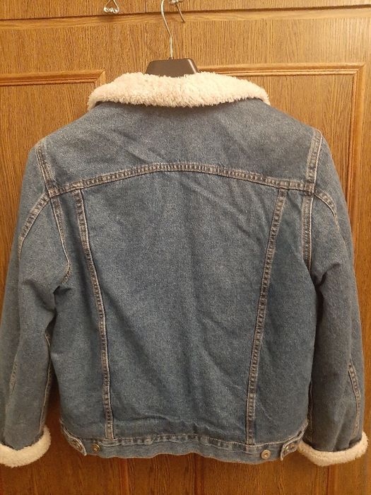 Kurtka jeansowa zimowa
