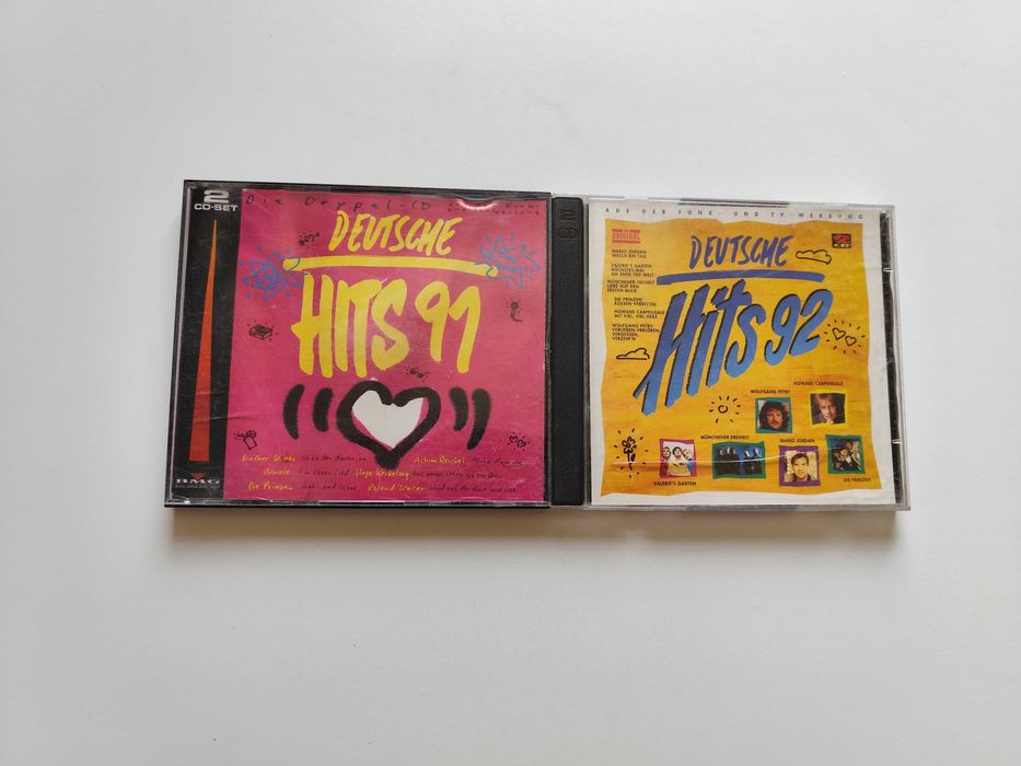 Płyty CD Zestaw Deutsche Hits 91 & Deutsche Hits 92 Karpacz • OLX.pl