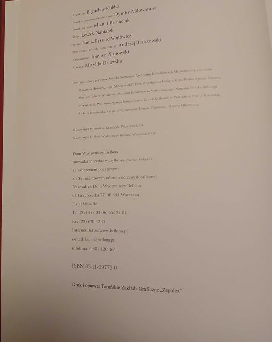 Jarosław Krawczyk. O Polsce i Polakach. Bellona, 2004 r. Wydanie I.
