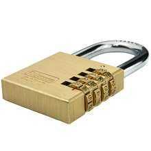 kłódka na szyfr złota, 50MM