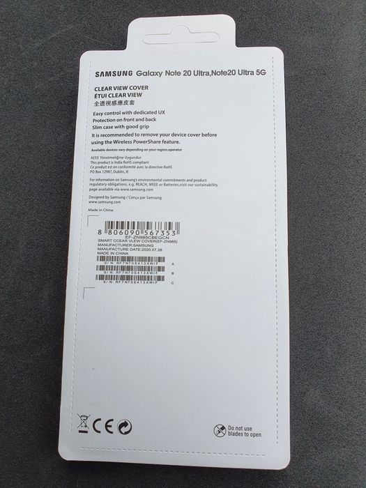 Чехол Samsung not 20 Ultra