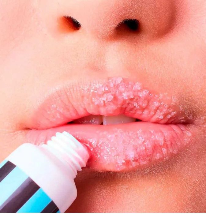 Batom Carmed algodao doce  sos labios exfoliante