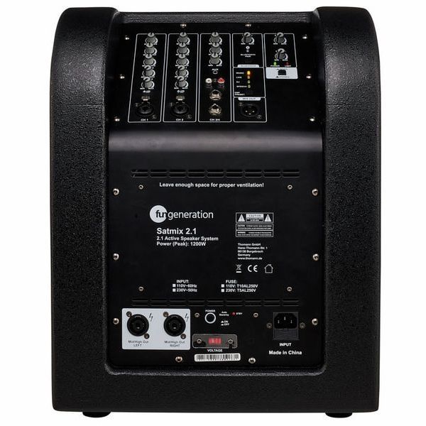 MINI pa som 2.1 Satmix