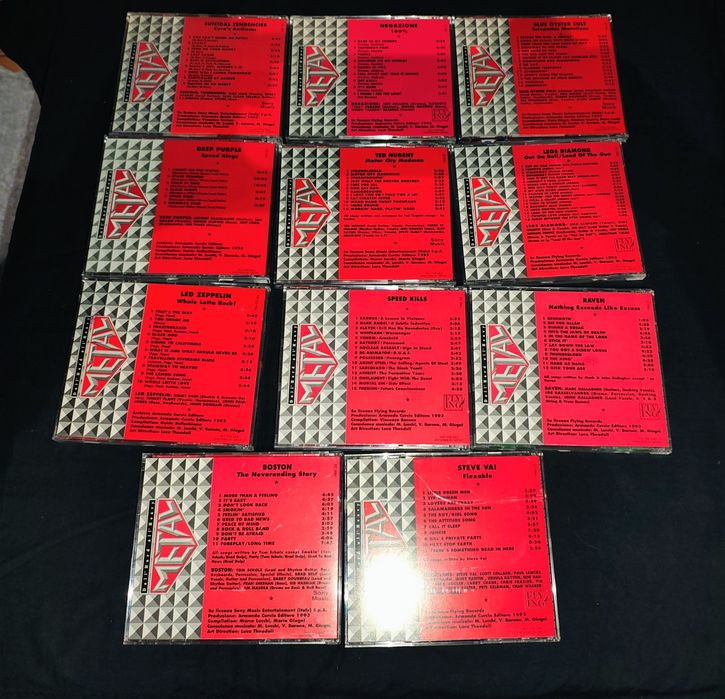 Vendo CDs Rock/Metal