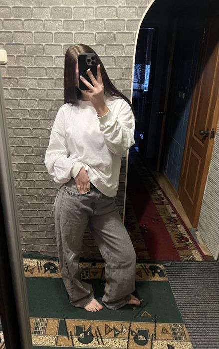 Світшот білий жіночий