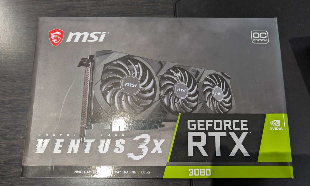 MSI Geforce RTX Ventus 3x 3080 10GB