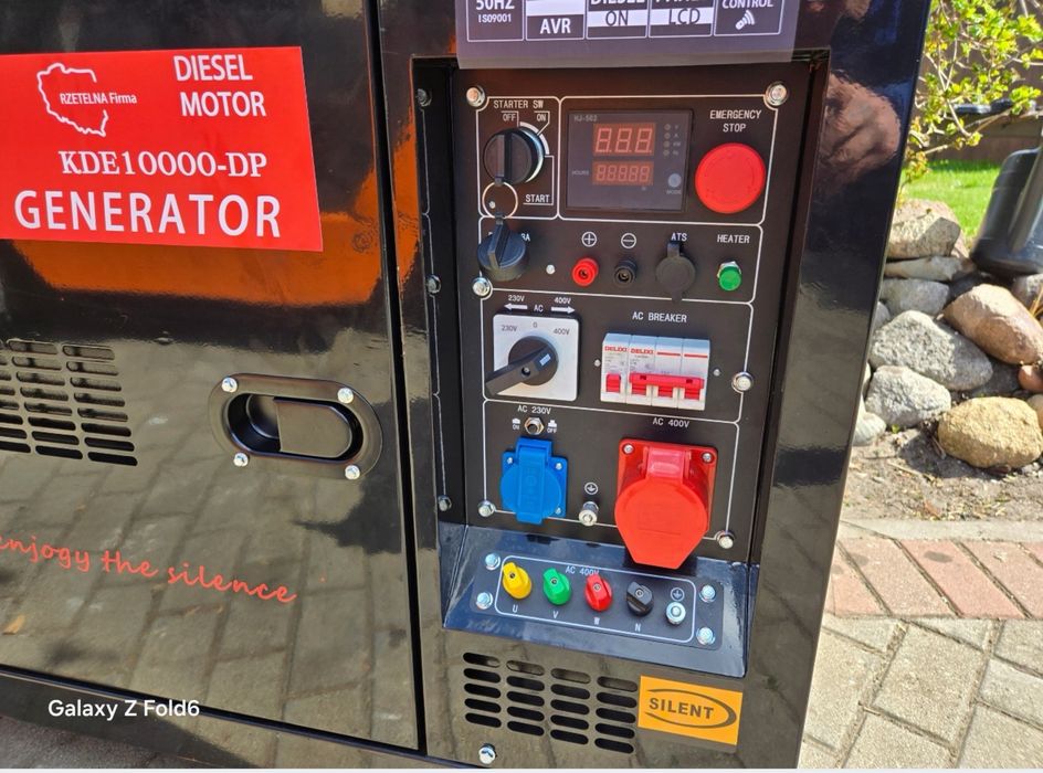 Agregat diesel 8.8kw 400v witkowski