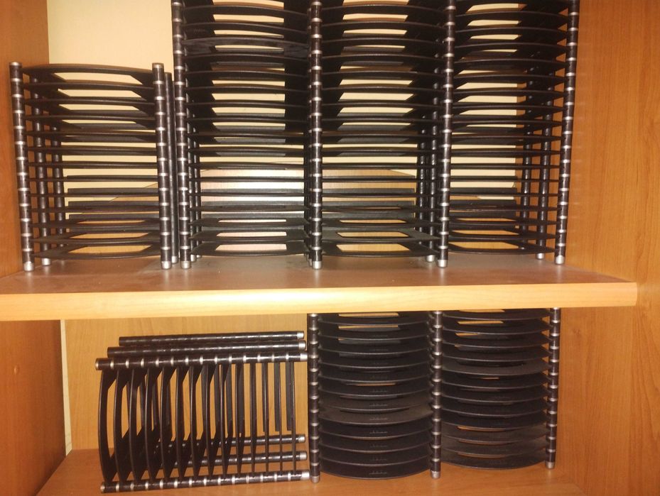 STOJAKI na 20 płyt CD Modułowe duża ilość