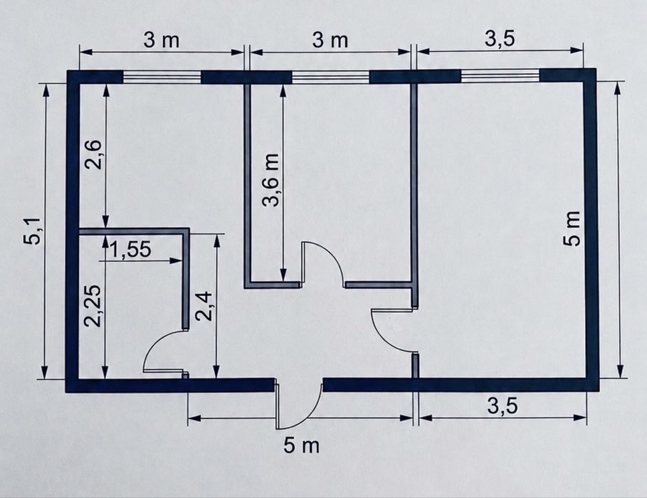 Mieszkanie 2 pokoje 48m2