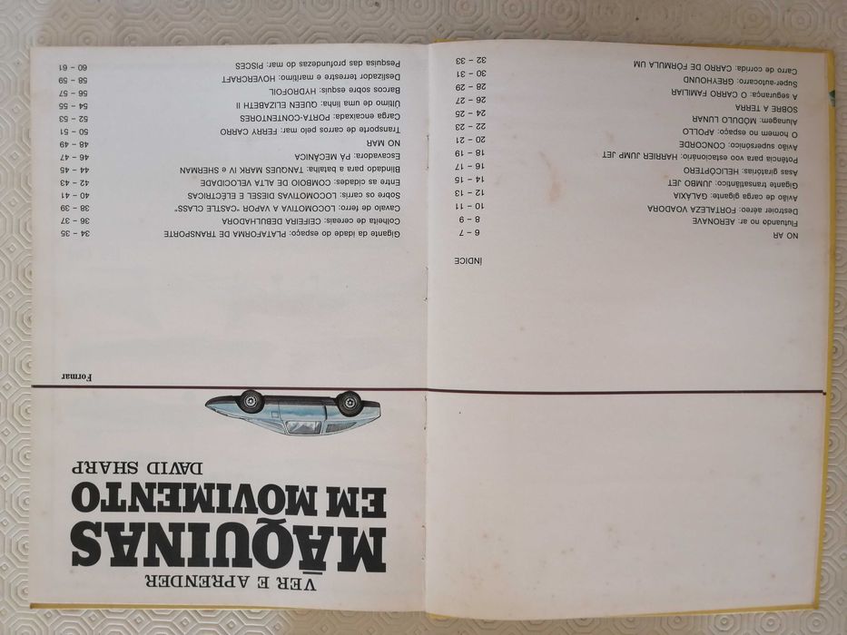 Livro ver e aprender - máquinas em movimento