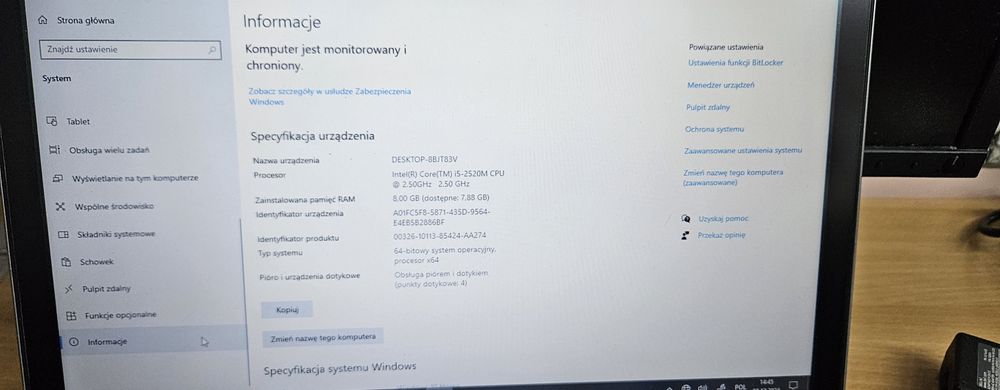 Dell Latitude XT3 (hybryda 2w1 z obracanym ekranem dotykowym)