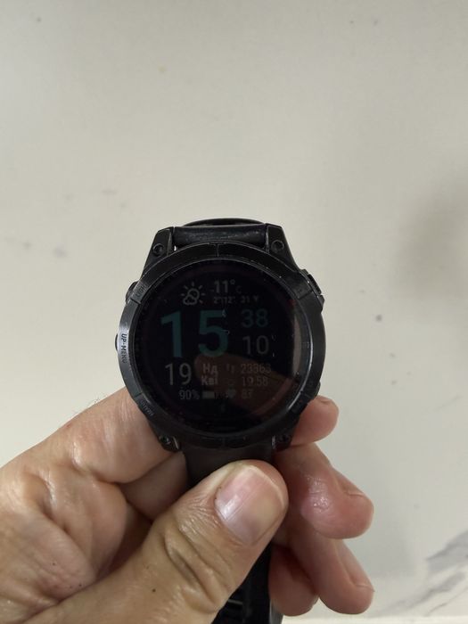 Garmin Fenix 7  Sapphire Solar Black DLC Titanium