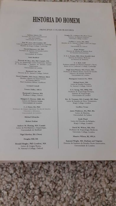 História do Homem nos últimos dois milhões de anos