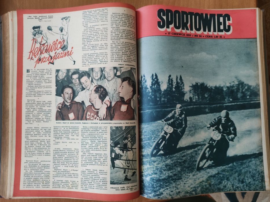 Sportowiec-czasopismo 1953 rok