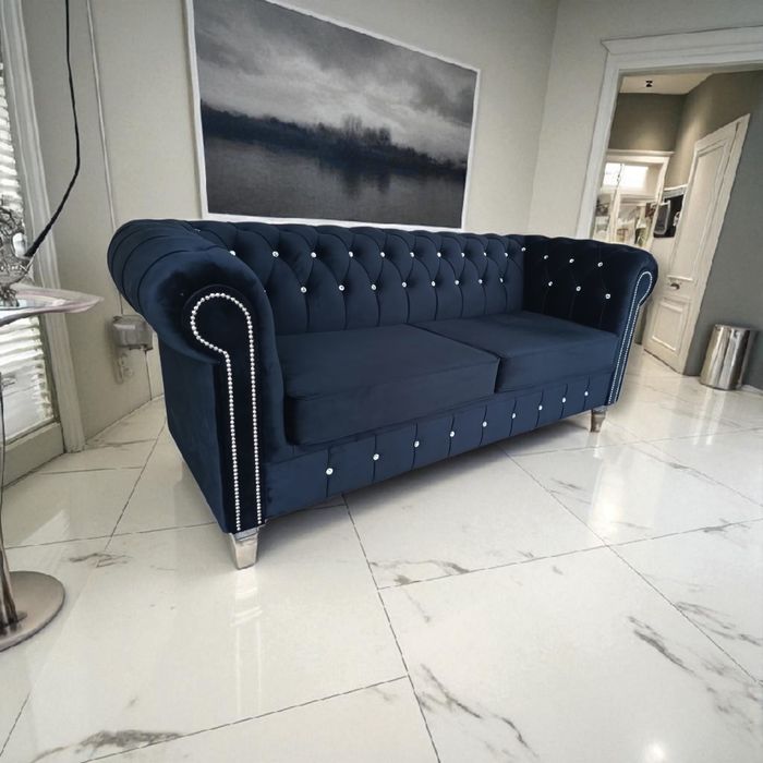 Sofa Chesterfield IV III II I. Narożnik.