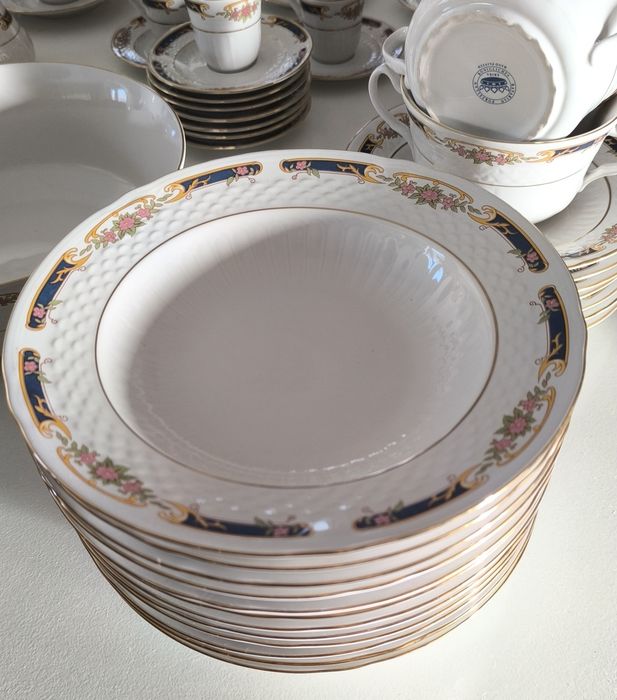 Conjunto de louça Bavarian Porcelain NOVO