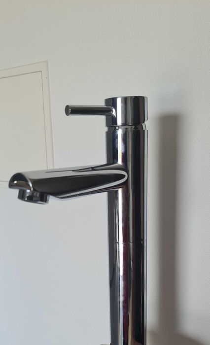 Misturadora de lavatório Ícone Eco alta com válvula Sanindusa NOVA