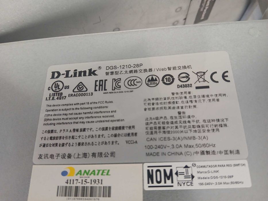 DLINK PoE 24-Port Switch DGS-1210-28P