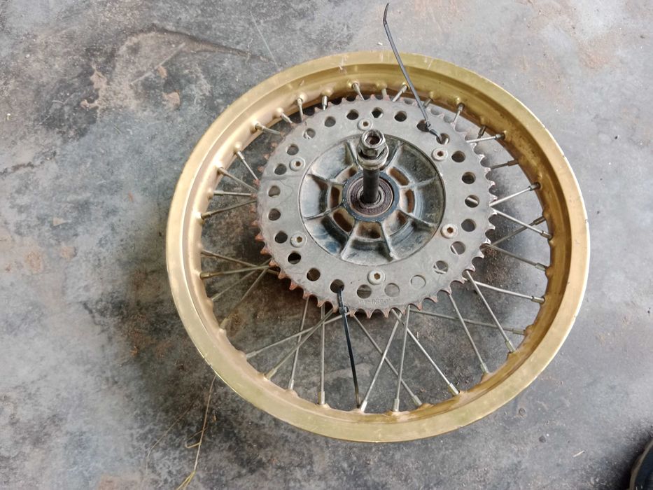 suzuki rm250 rm250 ts250 ts felga koło tył tylna zębatka cross