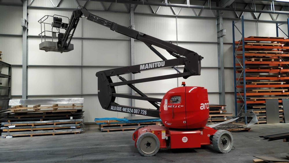 Aluguer de Plataformas Elevatórias Articuladas MANITOU!