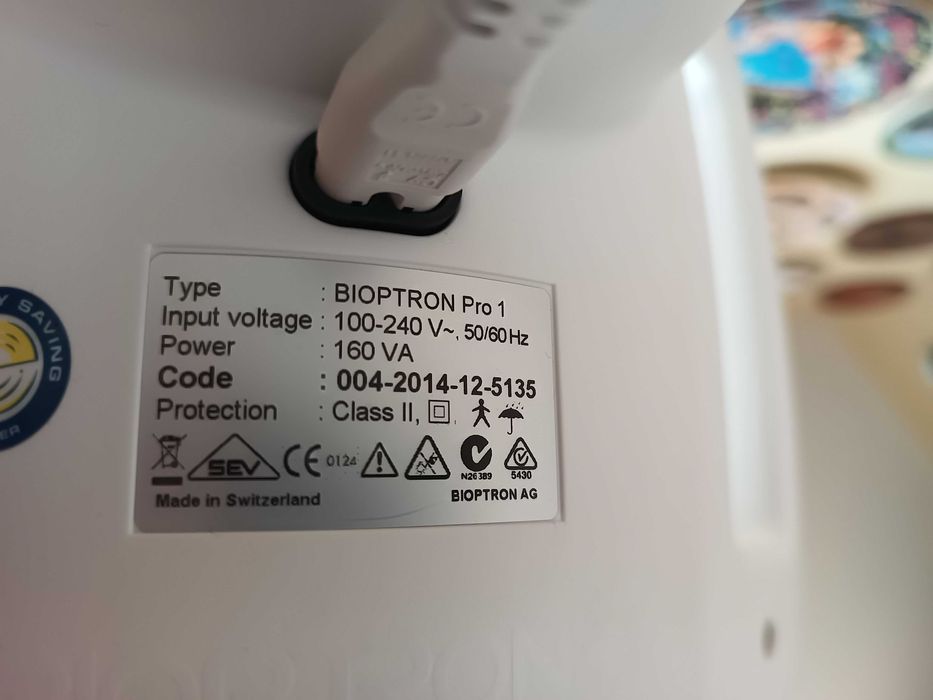 Lampa Zepter BIOPTRON Pro 1 PRO1 z statywem GWARANCJA