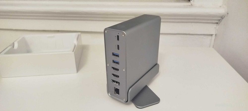 Docking station 15 em 1 - Novo Expanda até 3 monitores