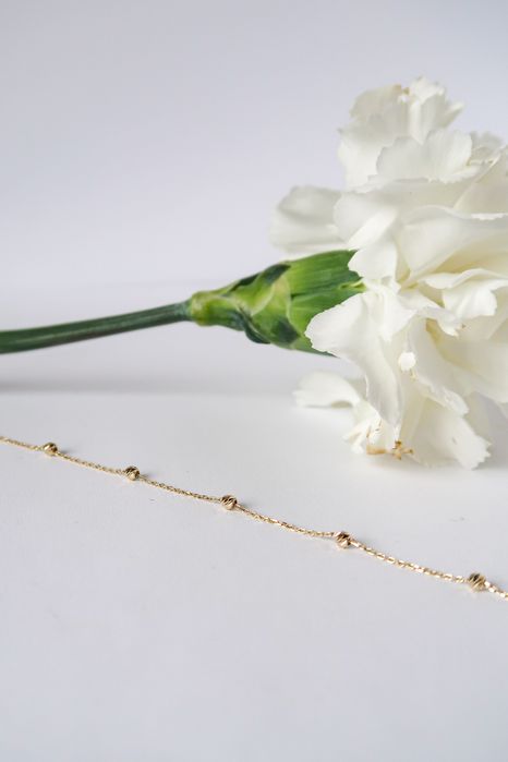 Złota Bransoletka z Kulkami | Próba Złota 585