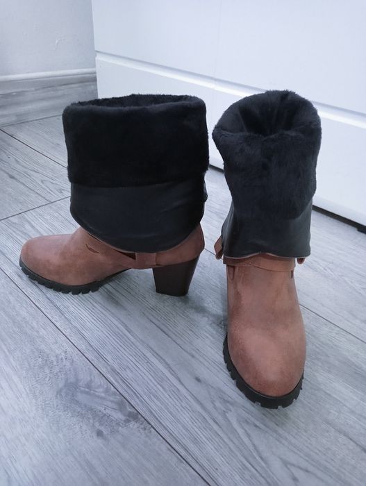 Kozaki damskie roz 38 Nowe!