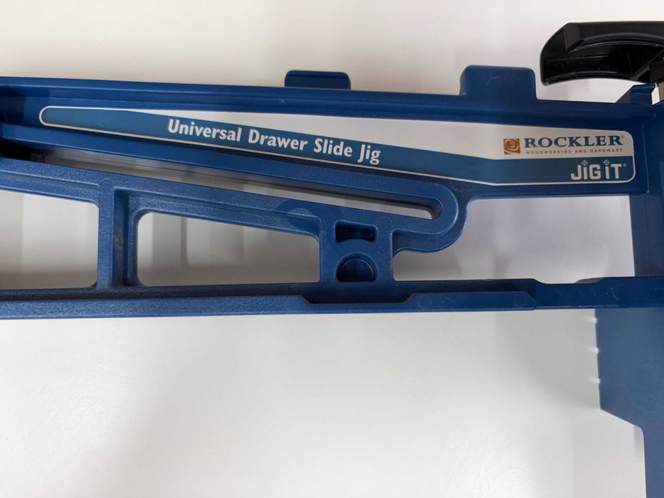 Gabarito de Instalação de Corrediças Rockler Universal Drawer Slide Jig