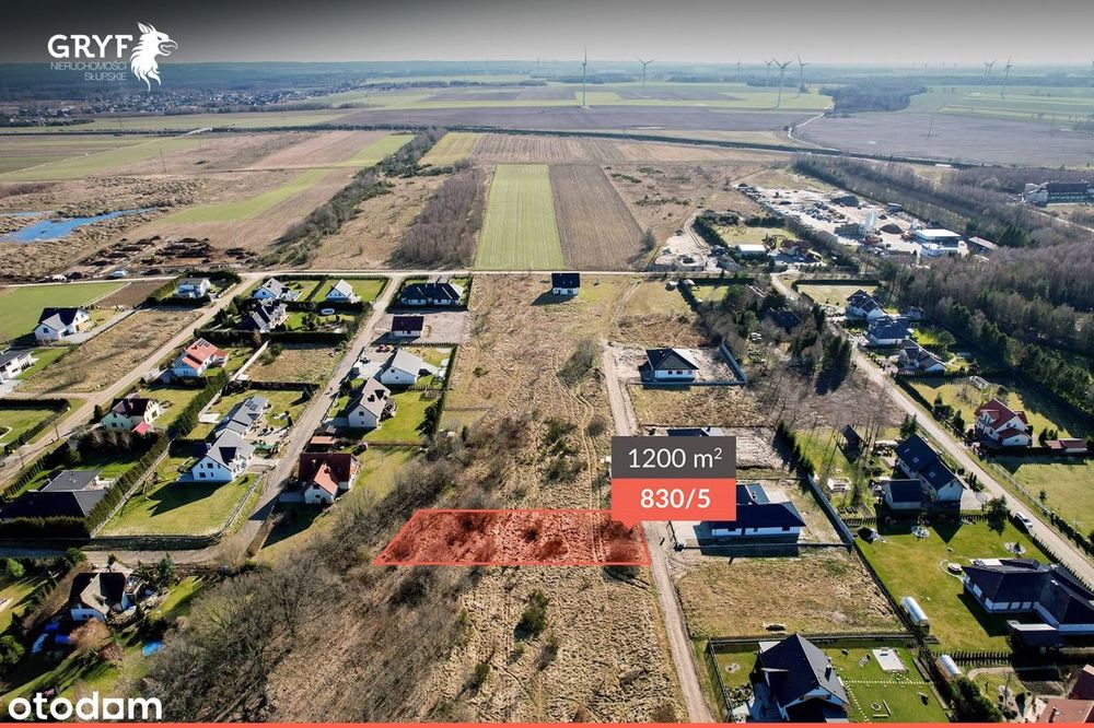 Na sprzedaż|Działka budowlana|Kobylnica|1200m2