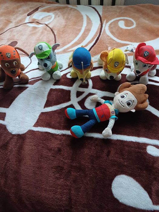 Maskotki  Psi patrol plus plecak