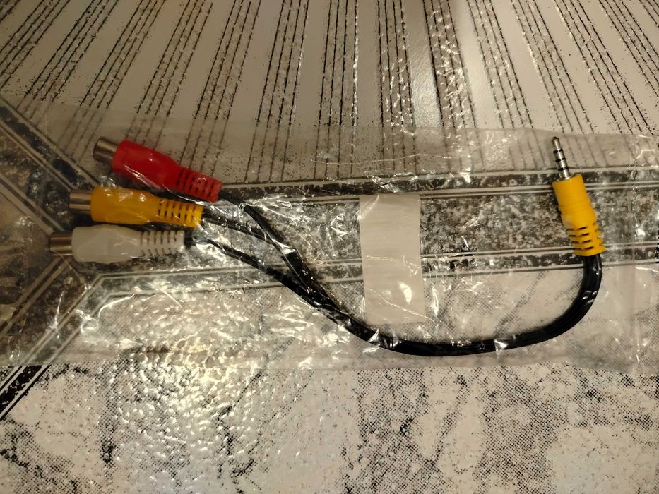 Kabel audio video do obrazu