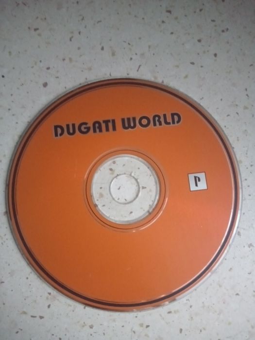 Retro vintage płyta  PlayStation dugati world