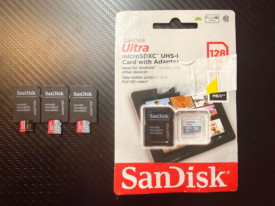 2x karta pamięci Sandisk 128 gb
