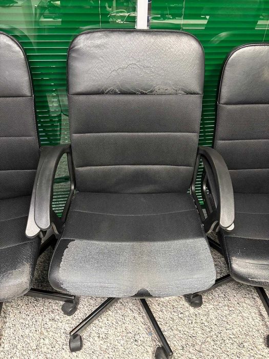 Conjunto de 7 cadeiras de escritório ikea