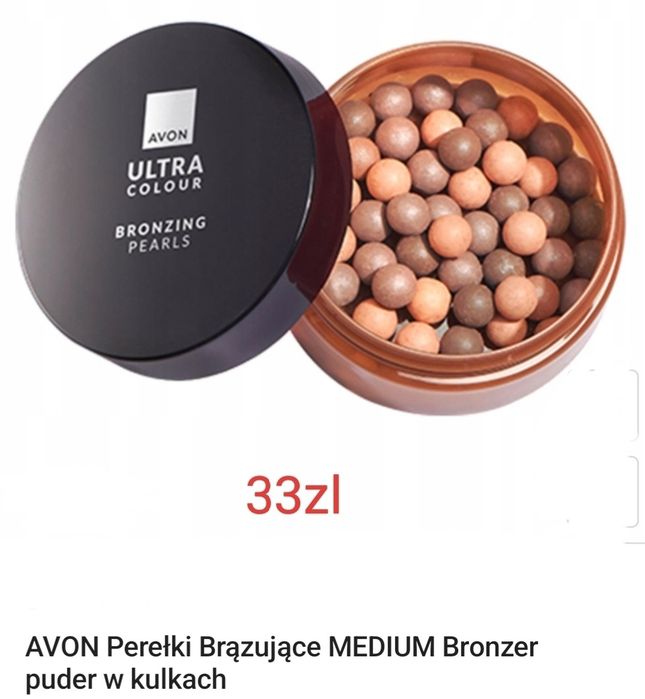 Perełki brązujące Avon