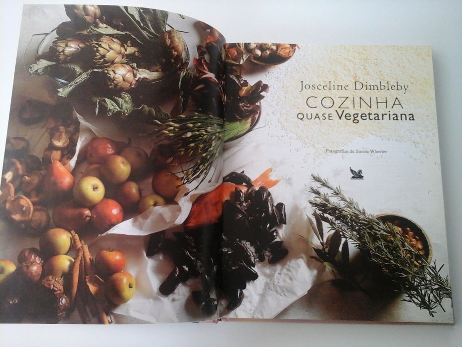 Livro Cozinha Quase Vegetariana Josceline Dimbleby