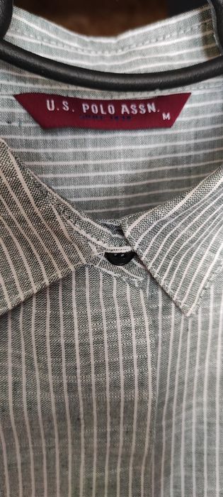 Сукня-сорочка міді u.s. polo assn. m бавовна 100%
