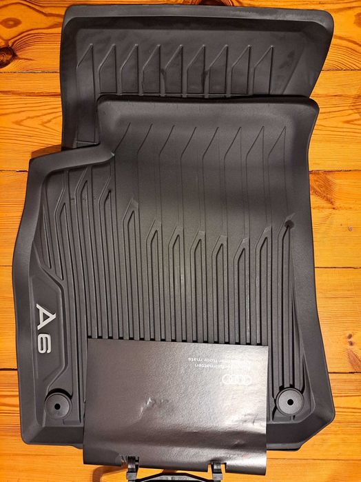 Dywaniki gumowe Audi A6 – oryginalne, nowe