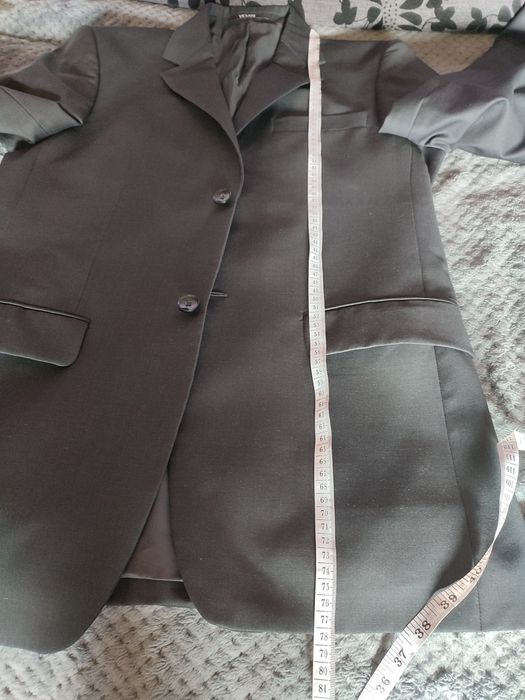 Garnitur męski czarny r. M