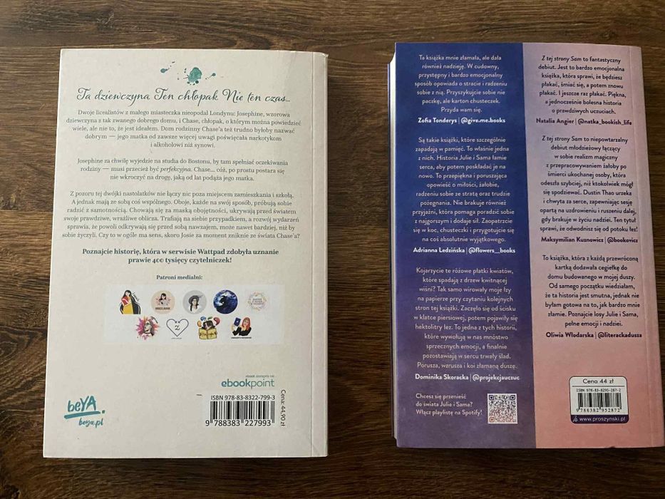 Dwie nowe książki "Flaw (less)" i " Z tej strony Sam"