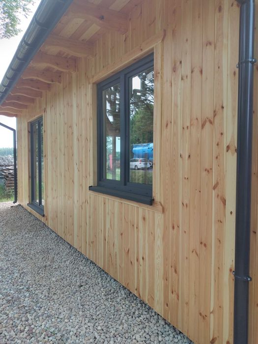 Dom drewniany stan surowy zamknięty