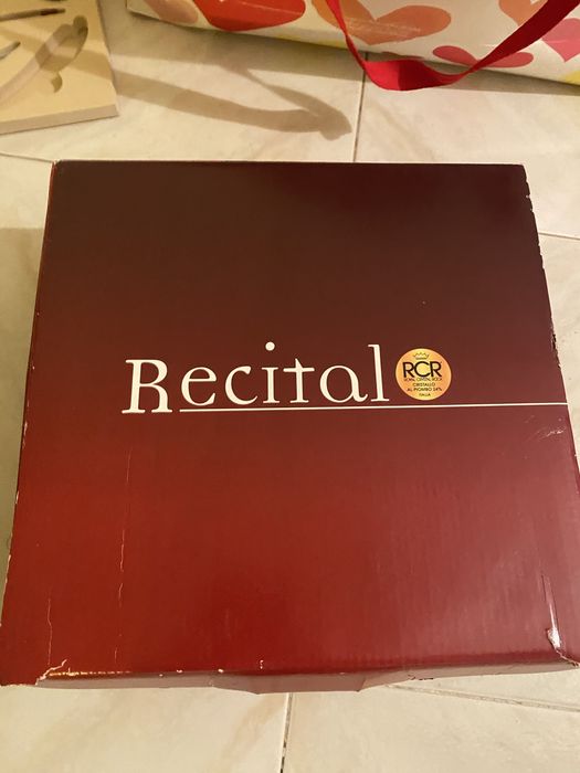 Taça Decorativa Recital em Vidro/Cristal