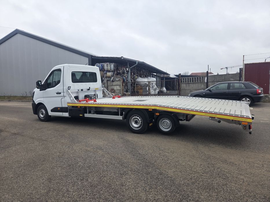 Wynajem autolaweta Renault Master 2026  2.0 170km ładowność 2 tony