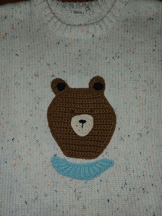 Camisola com ursinho para menino